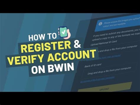 How To Register On Bwin and Verify Your Account .